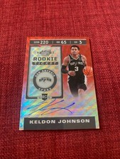 Keldon Johnson 2019 optic contenders tmal auto red autograph #107
