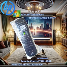 HP Touchsmart Windows Media Center Remote Control TSGH-IR01 PN5070-2583 RC180490