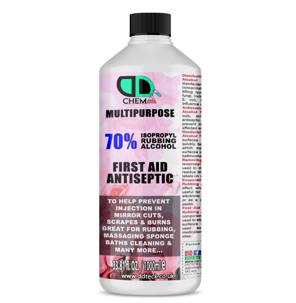 IPA Isopropyl Alcohol 70% - Buy In UK Online -HD Chemicals LTD - Foto 4