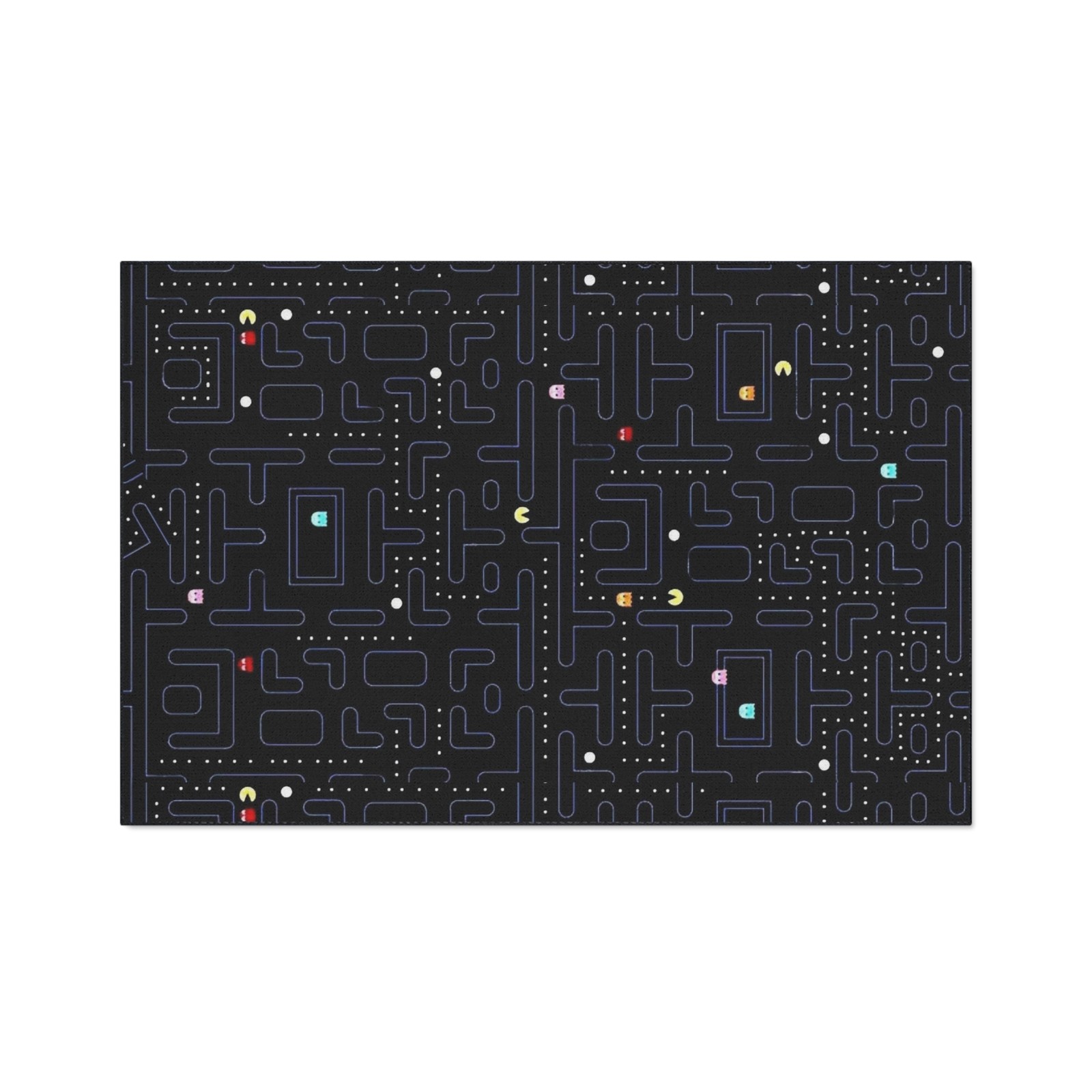 Retro Arcade Pac-Man Inspired Heavy Duty Floor Mat, Gamer Gi