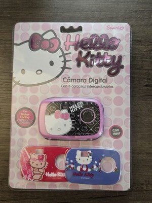Hello Kitty By Sanrio Digital Camera Kit Changing Faceplate Kid 2010 SAKAR New