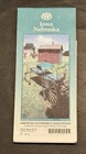 Vintage 1997 AAA Iowa Nebraska Road Maps Planning Map