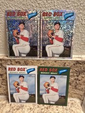 2026 Topps Heritage Sonny Gray #162 Base SP, 2 Silver Sparkle, Green. Red Sox