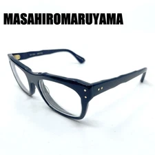 MasahiroMaruyama MM-0003 Blue Prescription Glasses Used with Case From Japan