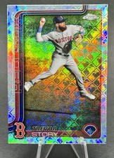 2025 Topps Chrome Trevor Story Logofractor #232 Boston Red Sox