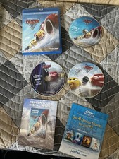 Cars 3 Disney Pixar Blu-Ray DVD Movie Lightning McQueen F4510. 3 Discs