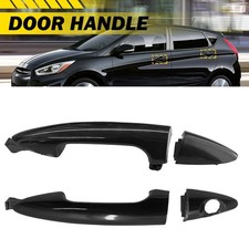 2Pcs Outside Door Handle For Hyundai Accent 2...