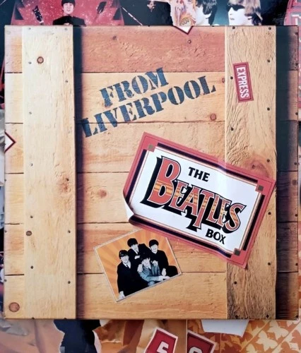 " THE BEATLES BOX " SUPERB UK WORLD RECORD CLUB MAIL ORDER ONLY ORIG 8LP BOX SET