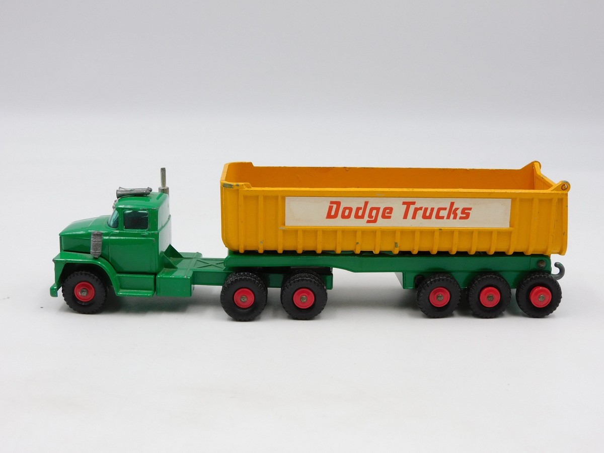 Lesney Matchbox K16 King Size Dodge Tractor & Fruehauf Tipper Die
