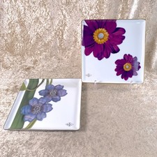 Van Cleef & Arpels Porcelain Change Trinket Tray Plate VIP Gift 2002 Set of2