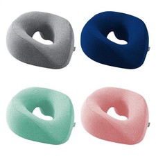 Massage Face Pillow Memory Foam Removable Cover Head Support Face Down Pillow