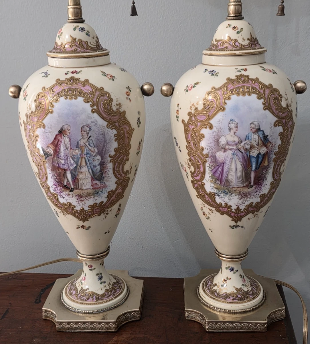 Gold French Collectible Antique Lamps for sale | eBay
