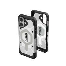 UAG iPhone 17 Case Pathfinder Clear - For MagSafe Military Grade, Ice/Silver