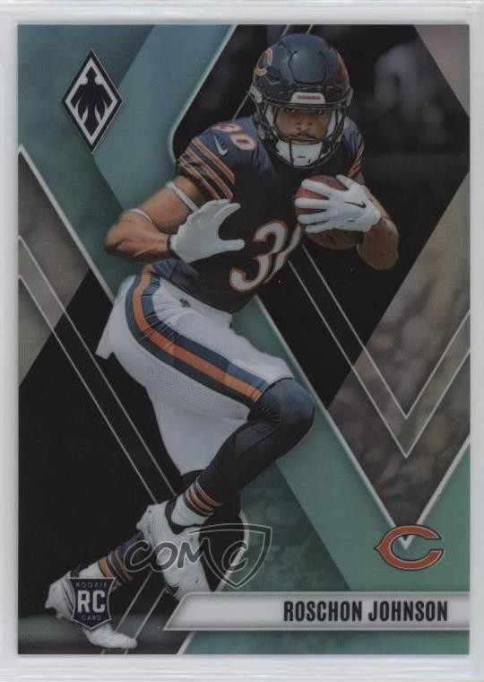 2023 Panini Phoenix Rookies Teal 68/150 Roschon Johnson #132 Rookie RC 13wt