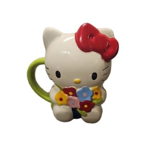 SANRIO HELLO KITTY CERAMIC MUG VINTAGE 1995 RARE!