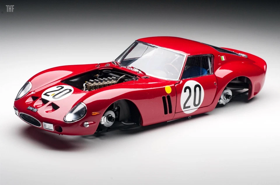 PARTS ONLY-Kyosho Ferrari 250 GTO #20 High End 24h LE MANS 1963-08434B - Immagine 4 di 4