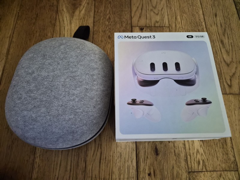 Meta Quest 3 Virtual Reality Headset 512GB, 4K UHD, Standalone