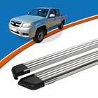 Marchepieds Adaptés Pour Seuil Mazda BT-50 Année 01/2005-07/2012 PEGA SILB