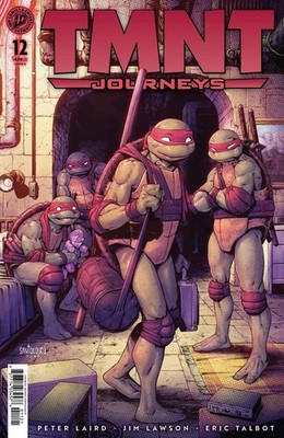 Pre-Order Teenage Mutant Ninja Turtles: Journeys #12 Variant B (Santolouco) Comi