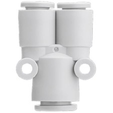 2pk SMC CORPORATION KQ2U04-06A Branch Y Fitting for 4mm tube,6mm
