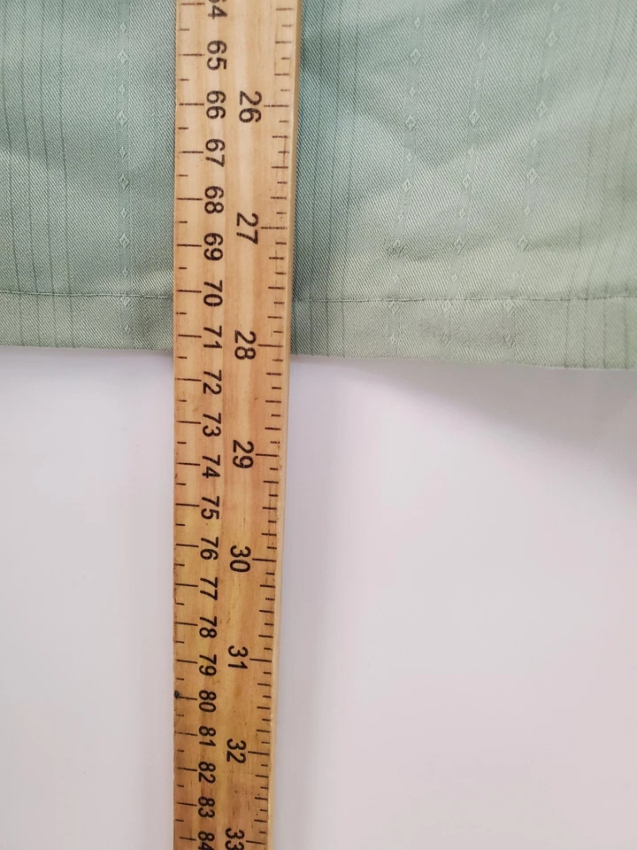 Bamboo Cay Shirt Mens Small Green Embroidered Bamboo Camp Aloha Button Front - Image 4 of 4