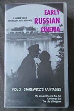 Early Russian Cinema volume 3 Starewicz's Fantasies VHS 