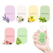 300 Paper Soap Sheets for Travel - 6packs Travel Size Foaming Hand Soap Sheet