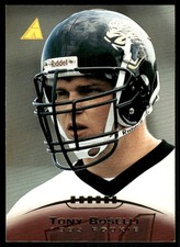1995 Pinnacle #233 Tony Boselli Rookie RC Jacksonville Jaguars football card. rookie card picture