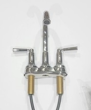 Delta 2535-MPU-DST Bathroom Sink Chrome Centerset Faucet - Missing One Nut