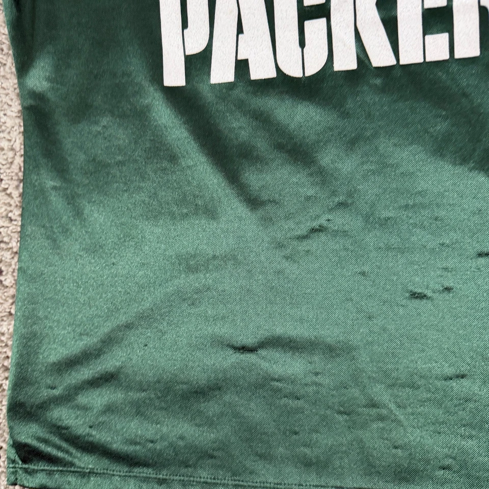 Футболка женская Green Bay Packers большая зеленая белая глина Matthews No52 футбол - Изображение 4 из 4