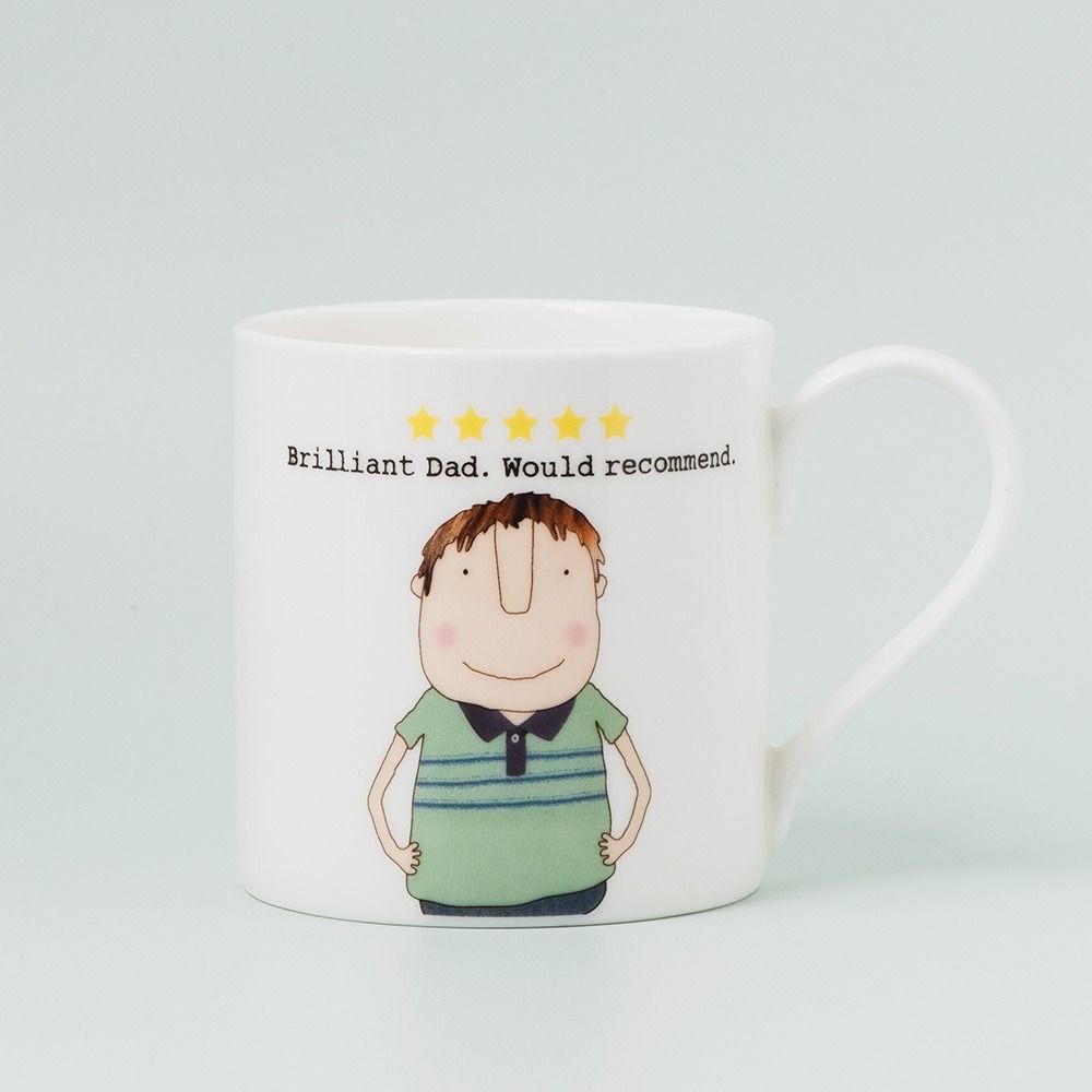 Rosie Made A Thing Mug Five Star Dad