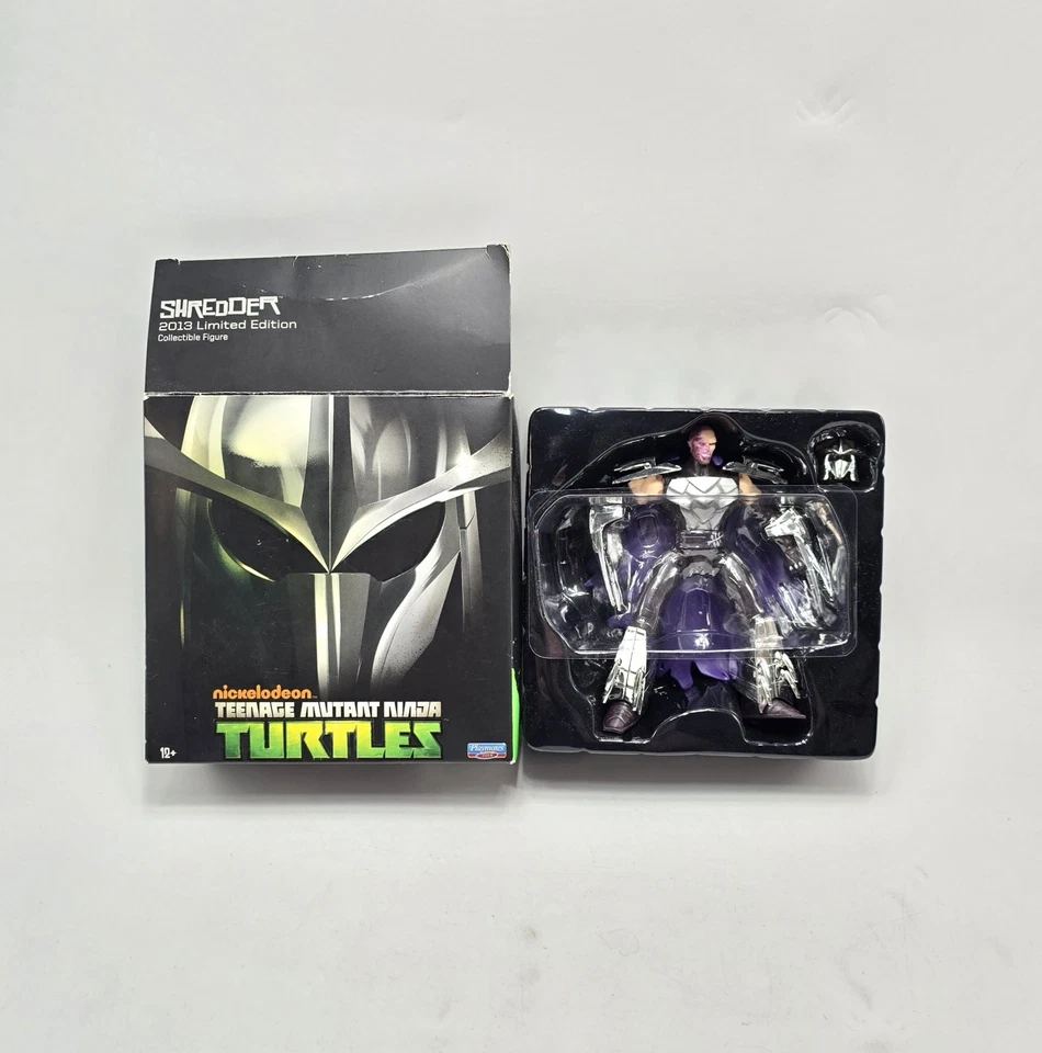 TMNT 2013 SDCC Shredder Limited Edition 2012 Series CIB Rare Playmates - Image 3 of 4
