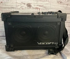VocoPro 100W Stereo All-In-One Mini PA Untested Entertainment System Black