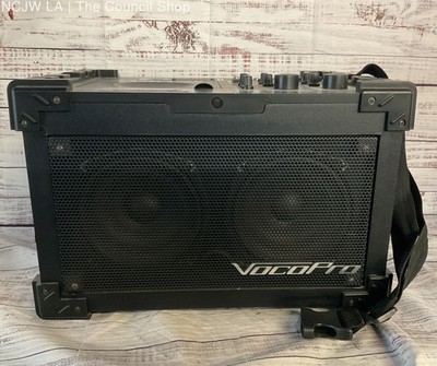 VocoPro 100W Stereo All-In-One Mini PA Untested Entertainment System Black