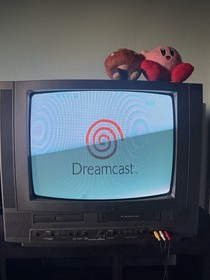 SEGA Dreamcast Partially Tested (READ DESC) w/ Power & AV Cables