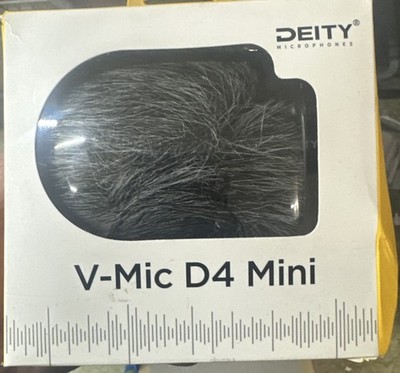 Deity V-Mic D4 Mini Directional Shotgun Mic 3.5mm TRS Hot/Cold Shoe