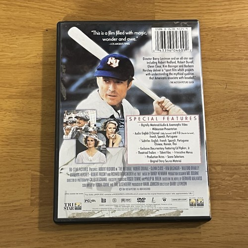 The Natural DVD Widescreen Robert Redford 1984 Movie — - Picture 2 of 2