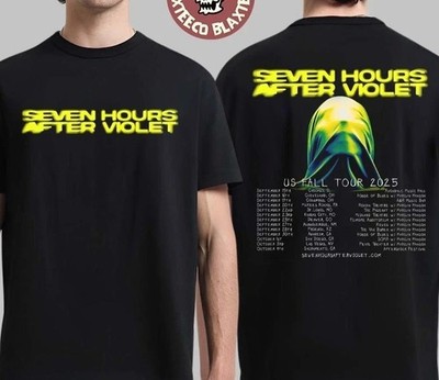 Seven Hours After Violet US Fall Tour 2025 Schedule Tour Dates Two Sided  BT2004