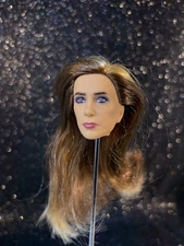 Mattel Wonder Woman Barbara Minerva Gemologist DOLL Head GKH95 New