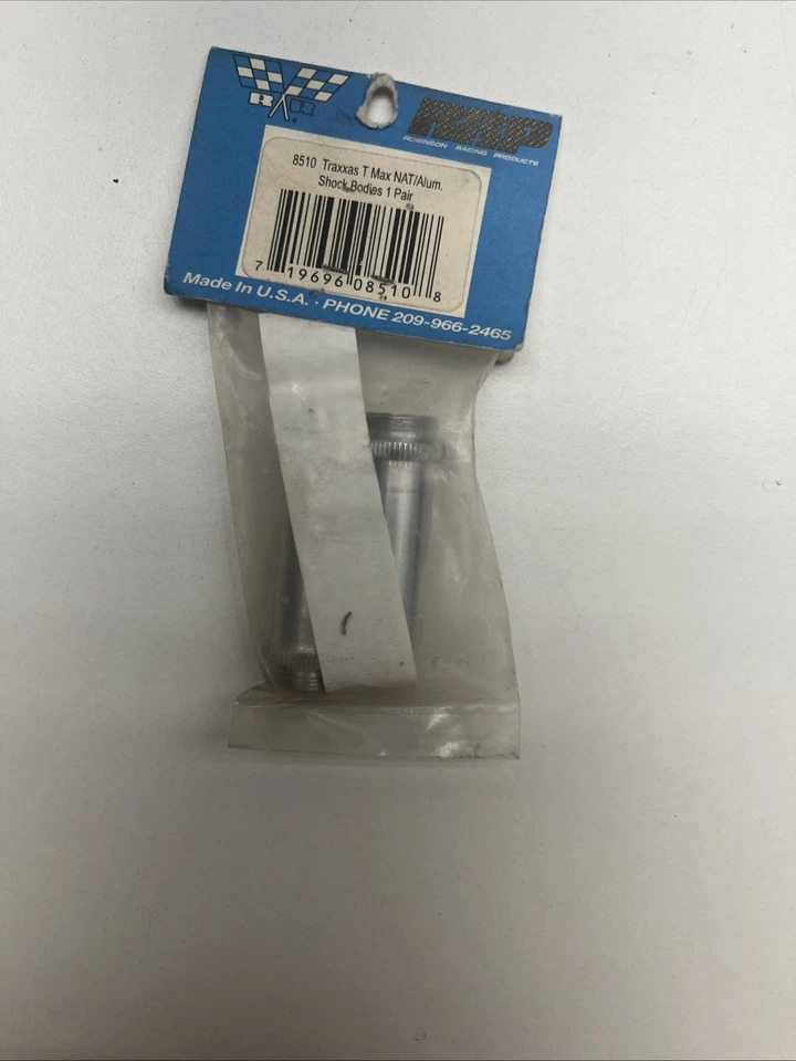 Robinson Racing Products Traxxas Tmaxx 8510 Nat/Alum. 1 pair Shock Bodies Silver - Image 4 of 4