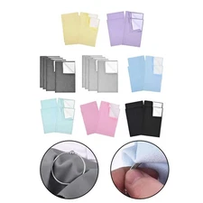 4x Jewelry Cleaning Cloths Microfiber Double Sided Multipurpose Polishing Cloths