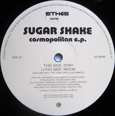 Sugar Shake - Cosmopolitan E.P. (12'', EP)