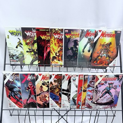 All New Wolverine 3-4 9 13 18-25 31-33 Lot 1st 2016 Laura Kinney Old Woman Laura