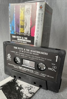 Tom Petty The Heartbreakers Cassette Let Me Up Had 1987 WEA/UFO Taiwan (Tested)