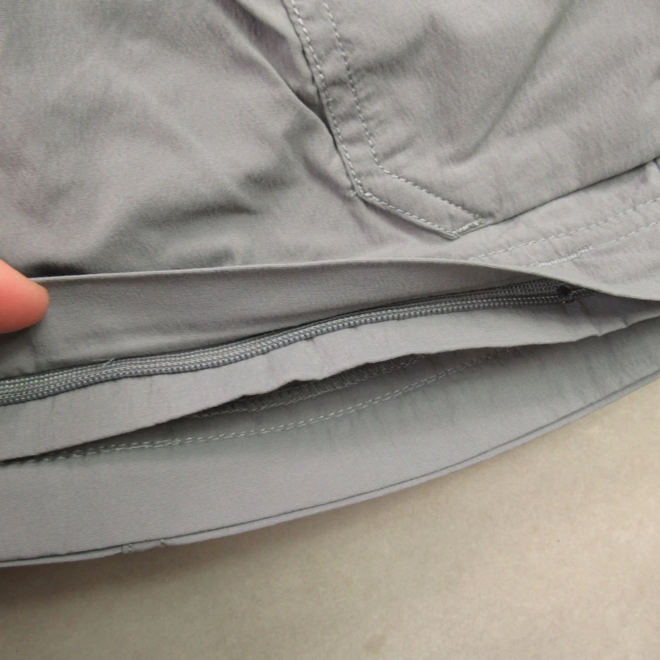 Pantalones Cortos REI Mujer 4 Bolsillos Ligeros Exterior Carga Gris Informal Foto 3 de 4