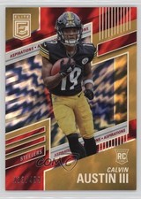 2022 Panini Donruss Elite Rookies Aspirations Shimmer /499 Calvin Austin III 2o0