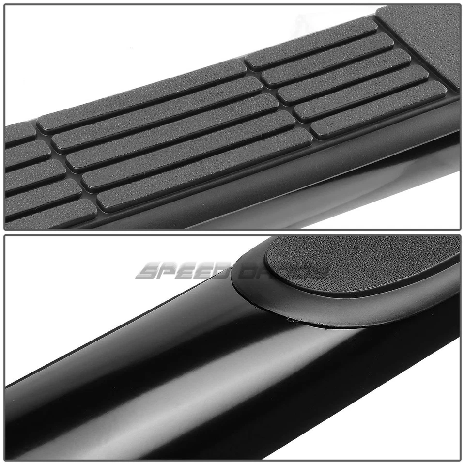 PARA FORD SUPERDUTY 99-16 CABINA STD/REG NEGRO 3" ESTRIBO LATERAL BARRA NERF Foto 2 de 4