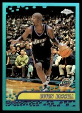 2001-02 Topps Chrome refractor Bryon Russell Utah Jazz #83
