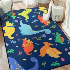 Cute Cartoon Dinosaur Rug for Bedroom 59"x39" Bedroom Playroom Decor for Love...
