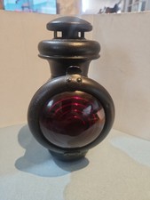 Vintage Ford Model T Side Lamp Red Bullseye L...